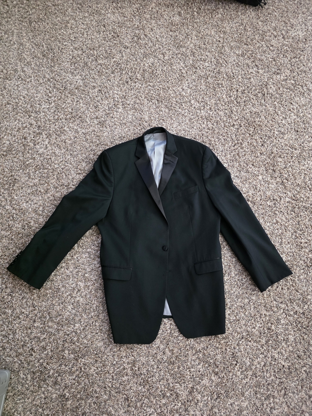 Calvin Klein Black Tuxedo Jacket